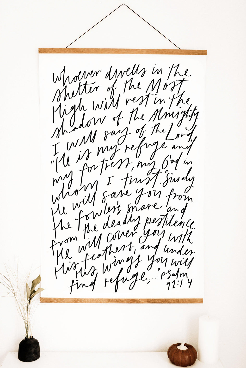 Poster: Psalm 91