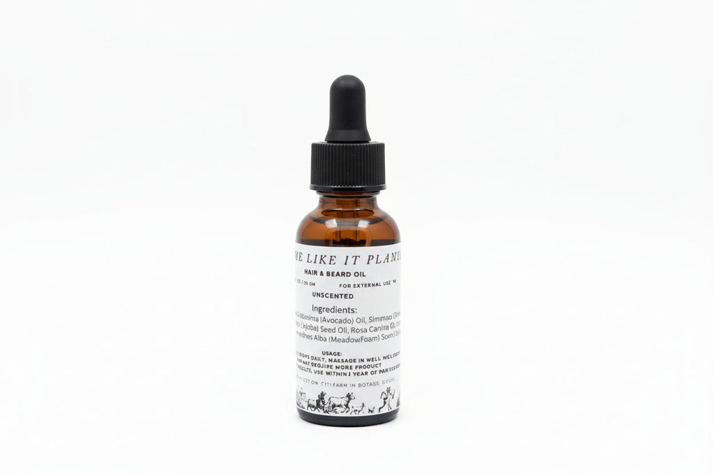 Some Like It Plain Hair/Beard Oil