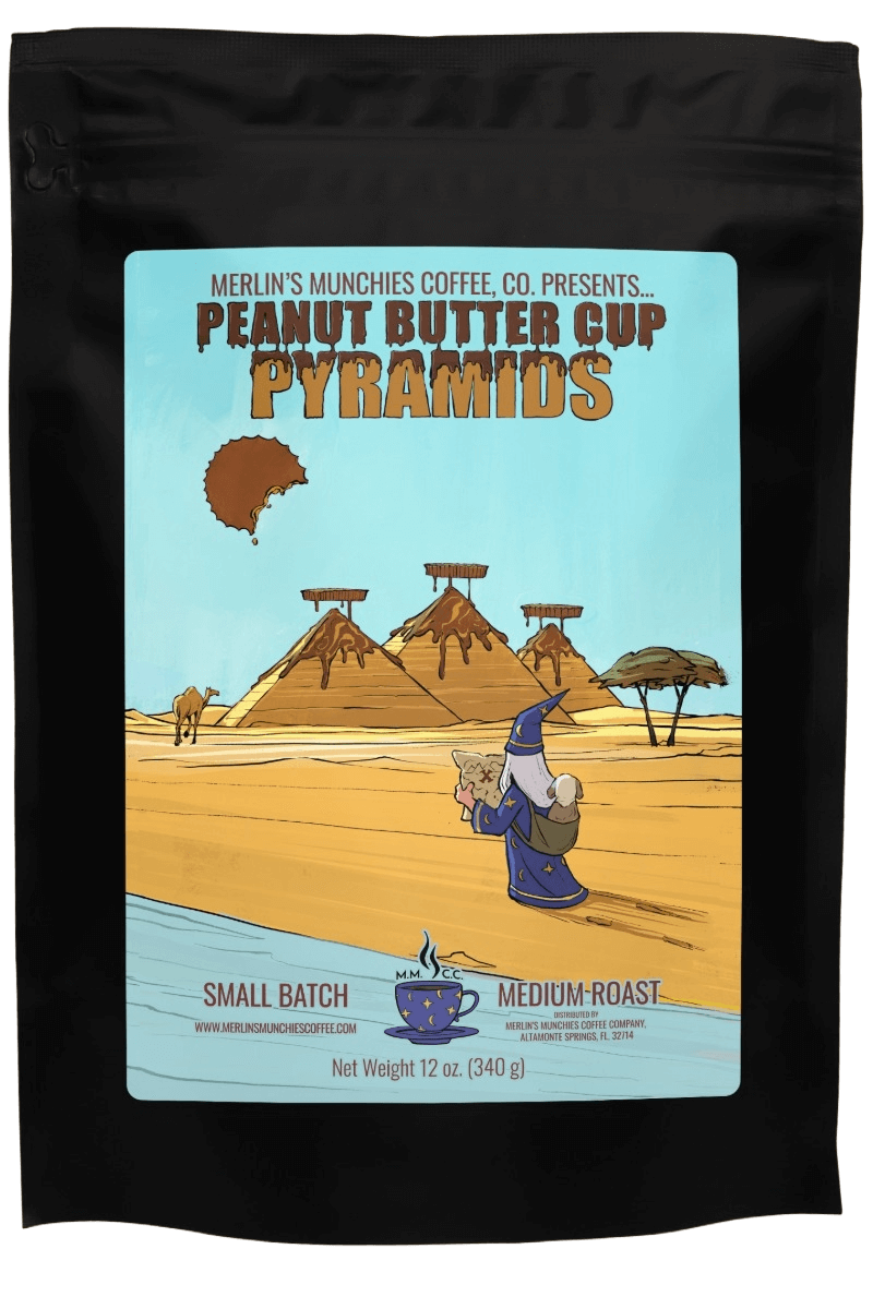 DECAF Peanut Butter Cup Pryamids