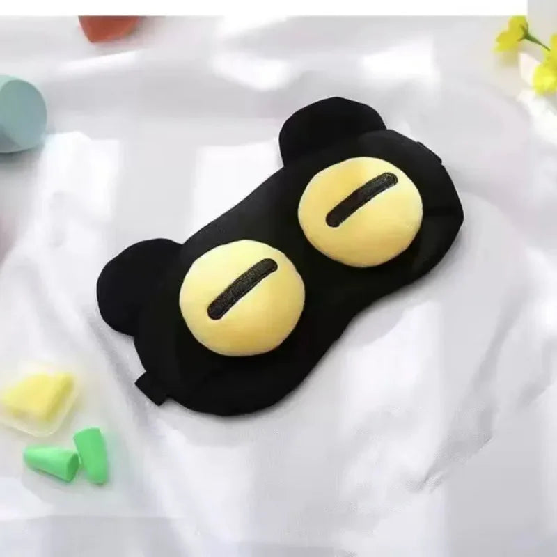 Funny Sleep Mask for Men Women | Light Blocking Eye Cover for Travel and Nap