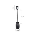 Adjustable LED Clip-On Book Lamp Table Battery Powered Flexible Study Learning Desk Lamp Portable Bedroom Reading Night Light