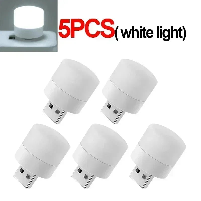 Mini LED Book Reading Light | USB Rechargeable Portable Desk Lamp