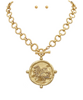 Gamecock Coin Necklace (Gameday Accessory)