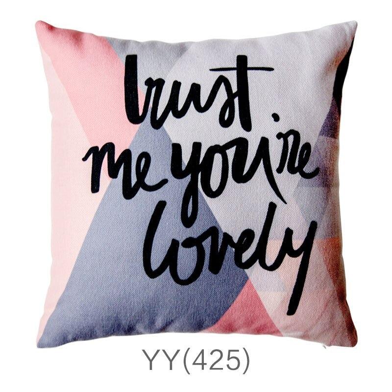 Nordic Style Pillow Covers Decorative Deer Black Throw Pillows Geometric Cushions Cover Deer Rustic Watercolor Head Popular Vintage Antlers Silhouette Pattern Wood Decorative Pillow Cases Home Decor Square 45X45cm