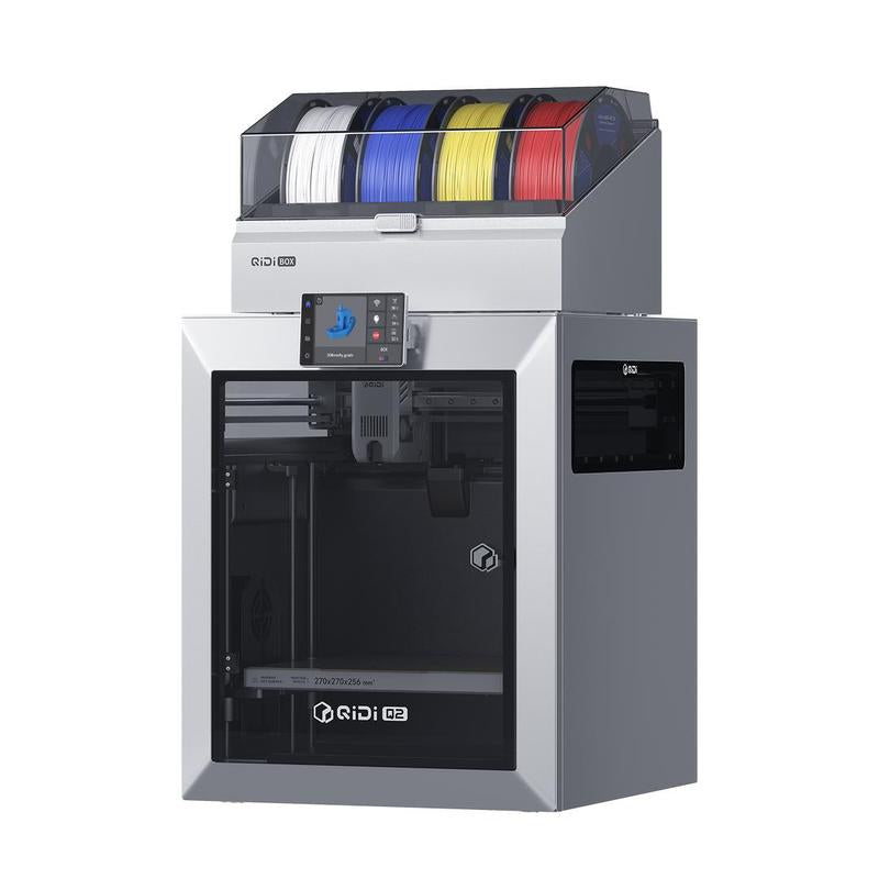 QIDI Q2 3D Printer, New for 2025, Supports Multi-Color and Multi-Material Special Printing, High Speed & Precision, 65°C Heating Chamber, AI Camera, Enclosed Corexy, 270 X 270 X 256 Mm Build Volume
