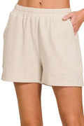 Cotton Slub Short Pants