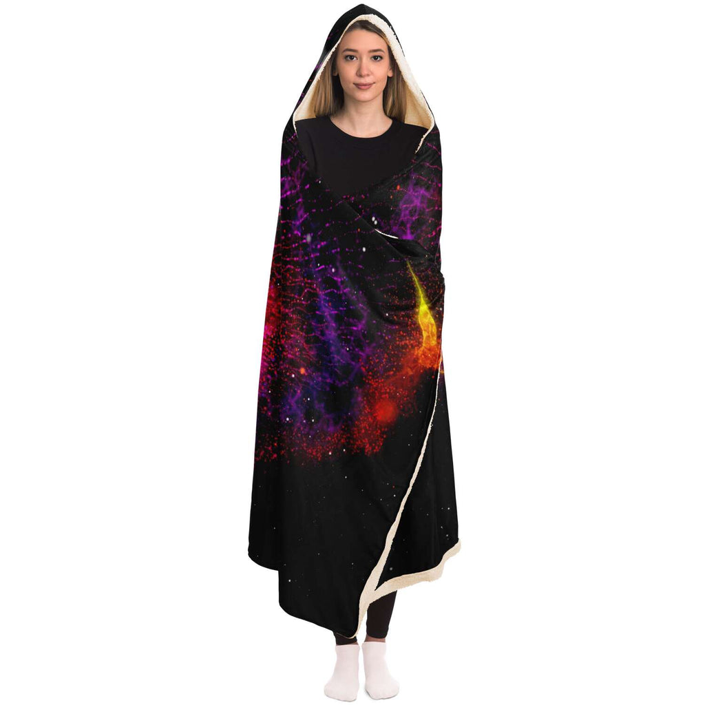 Inferno Vortex Hooded Blanket