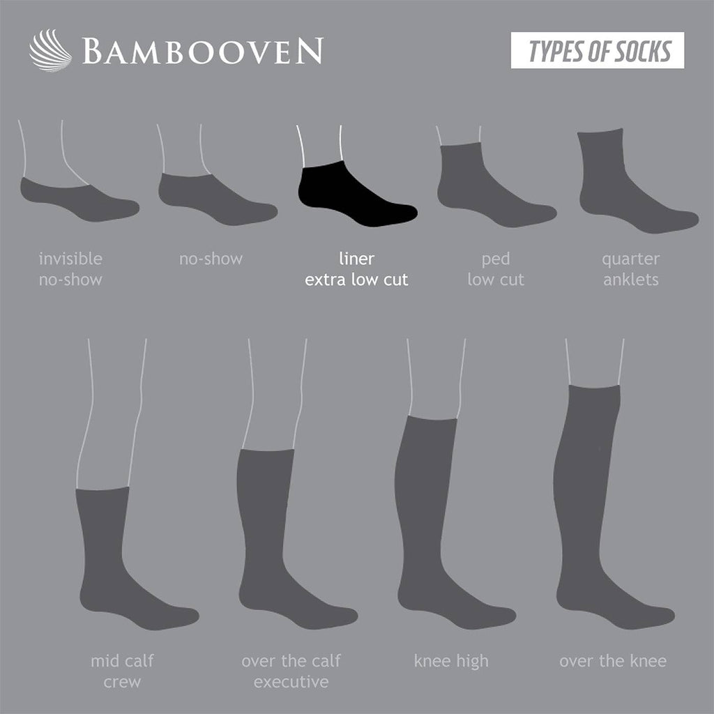 Women’s Bamboo Ankle Socks 6-Pack – Mixed Colors Soft Thin Low-Cut Socks