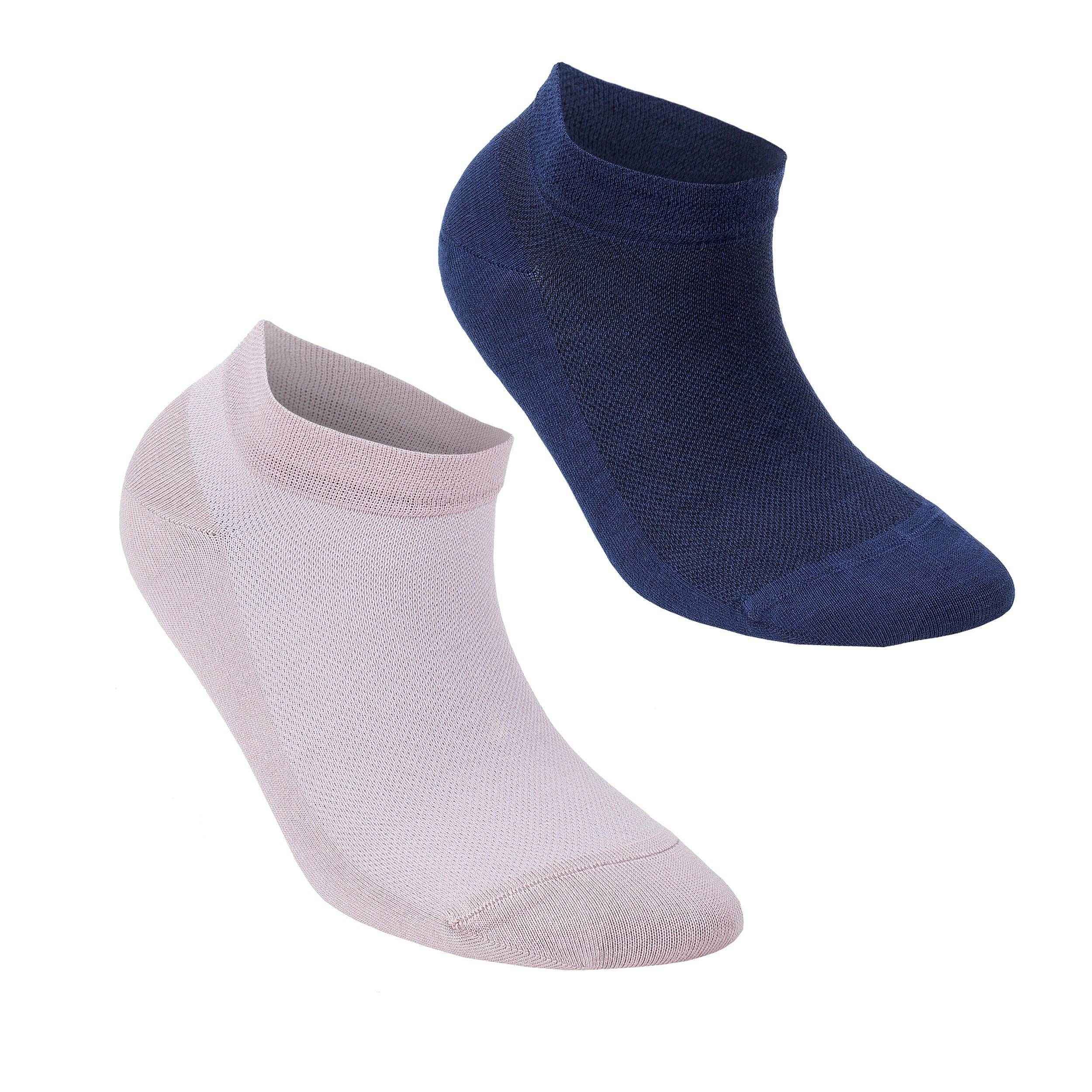 Women’s Bamboo Ankle Socks 8-Pack – Mixed Colors Soft Thin Low-Cut Socks