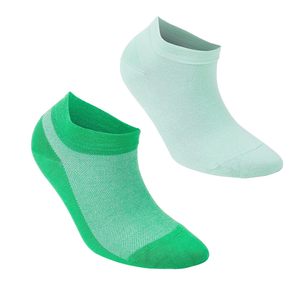Women’s Bamboo Ankle Socks 8-Pack – Mixed Colors Soft Thin Low-Cut Socks