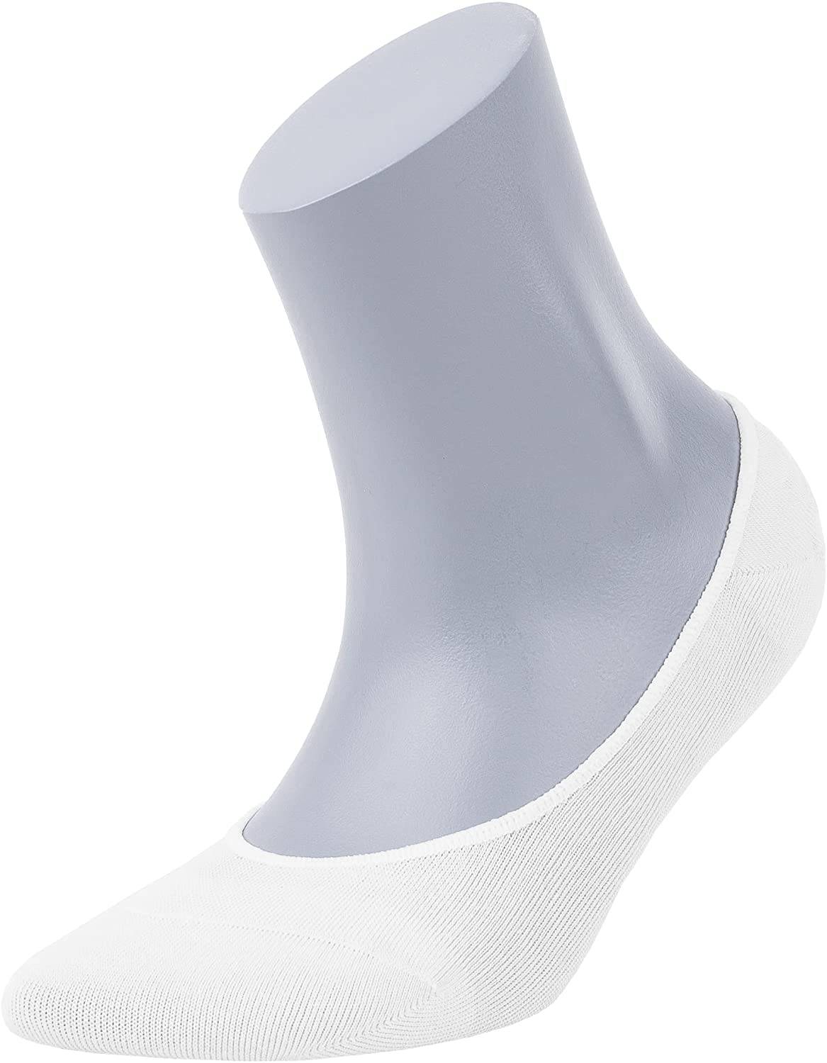Women’s Bamboo No-Show Socks 6-Pack | Invisible, Breathable, Moisture-Wicking Socks - 612