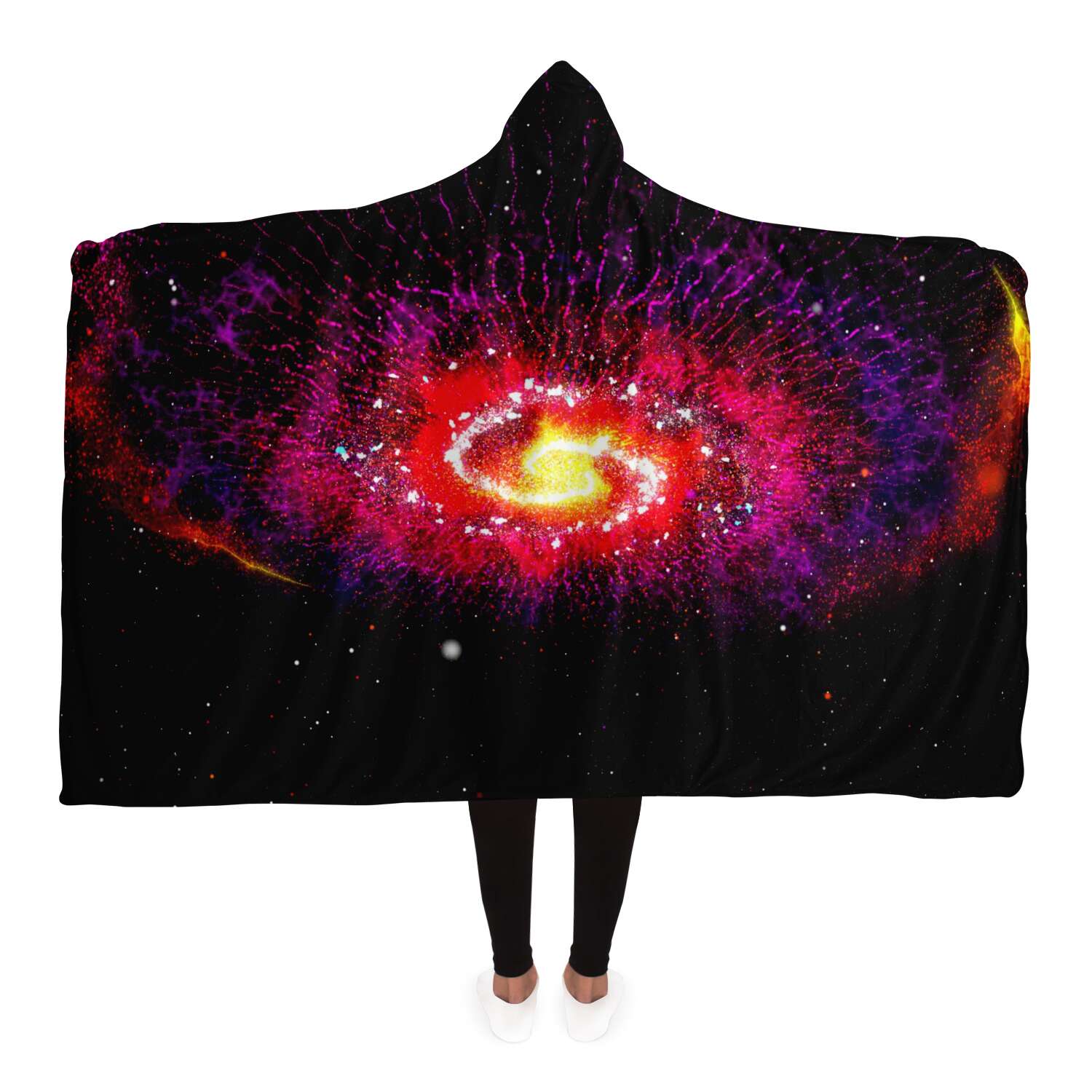 Inferno Vortex Hooded Blanket