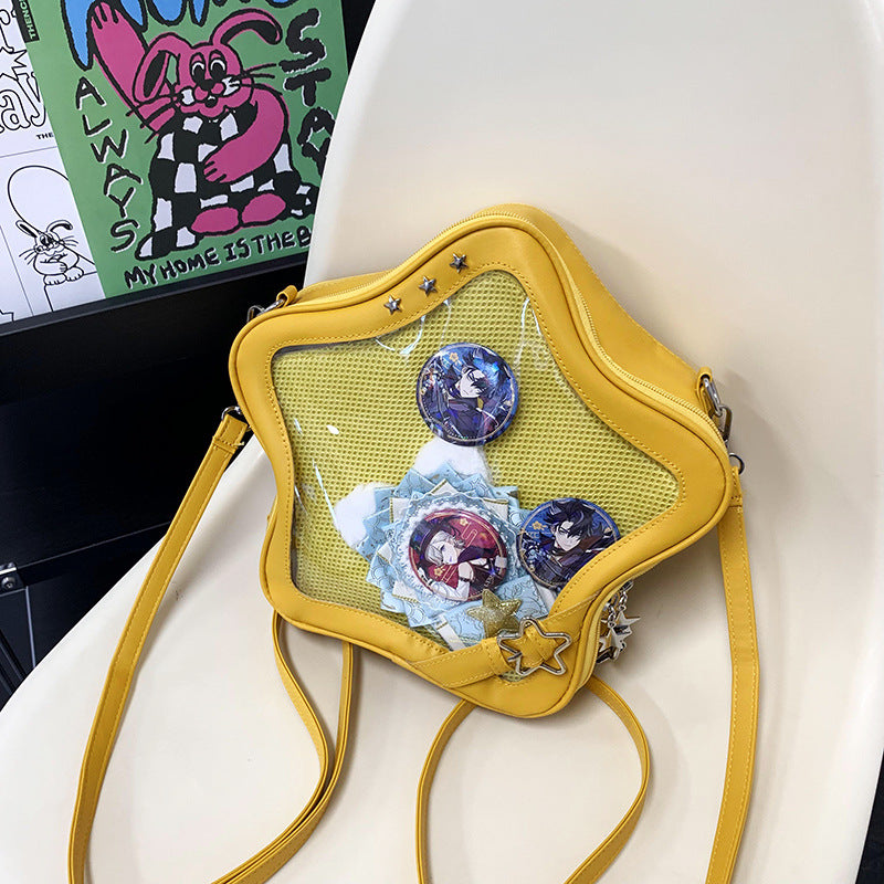 Cool Mini Heart Backpack for Girls – Cute PU Leather Mini Soreback Bag