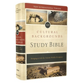 Cultural Backgrounds Study Bible-NIV: Bringing to Life the Ancient World of Scripture - Hardcover