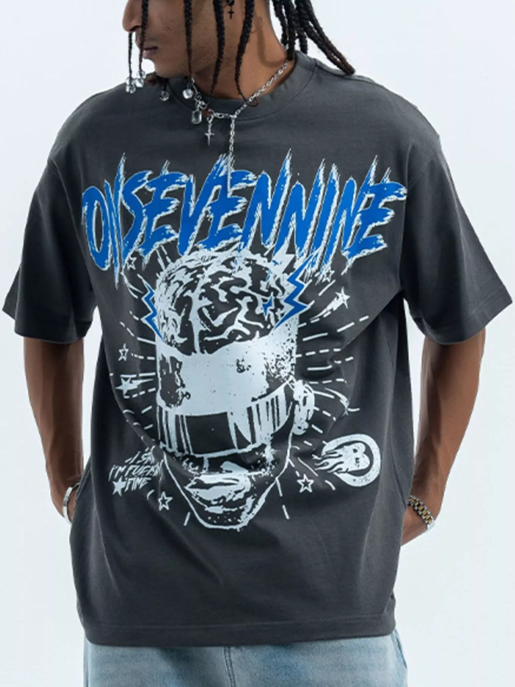 Men's Graphic Relaxed Fit T-Shirt