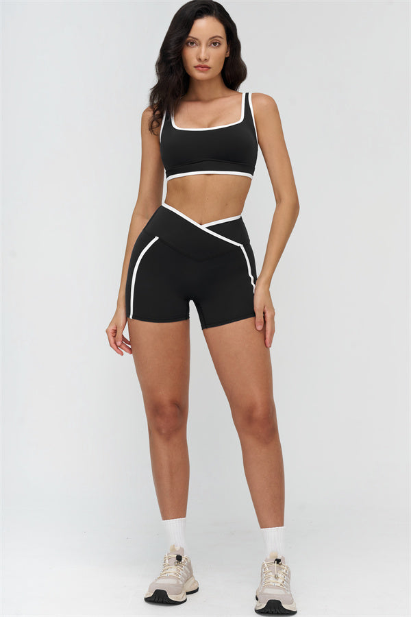 The Crave Sports Bra Shorts 2-Piece Set