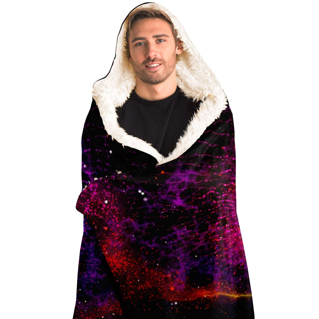 Inferno Vortex Hooded Blanket