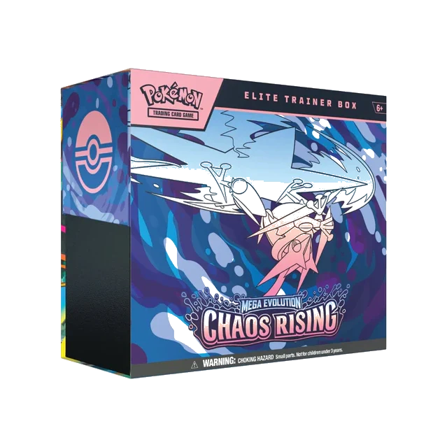Pokemon TCG ME4 Chaos Rising Elite Trainer Box English