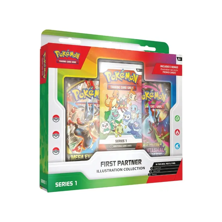 Pokemon TCG 30th Anniversary First Partner Illustration Collection English
