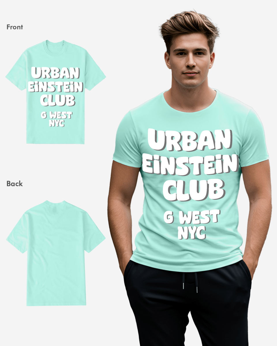 G West Mens Urban Einstein Club Tee