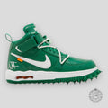NIKE AIR FORCE 1 MID X OFF WHITE "PINE GREEN"
