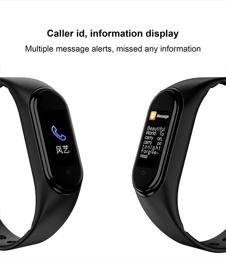 Inteligent Smart Watch Heart Rate Pressure Pedometer Sport Watches Bracelet Electric Sports Watch For Phones Health Smartwatch Heart Rate Monitor Sleep Monitor Waterproof Touch Screen