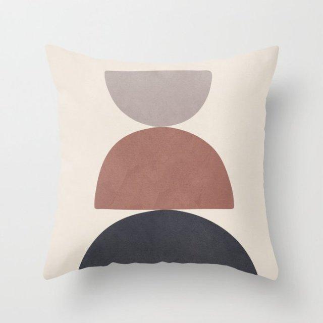 Modern Abstract Painting Throw Pillow Case Beautiful Cushion Covers Elegant Colorful Abstract Throw Pillow Cases For Bedroom Sofa Living Decorative Pillowcases 45x45CM