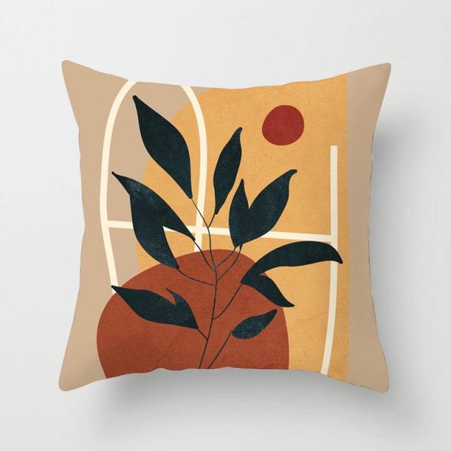 Modern Abstract Painting Throw Pillow Case Beautiful Cushion Covers Elegant Colorful Abstract Throw Pillow Cases For Bedroom Sofa Living Decorative Pillowcases 45x45CM