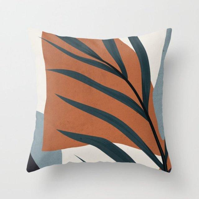 Modern Abstract Painting Throw Pillow Case Beautiful Cushion Covers Elegant Colorful Abstract Throw Pillow Cases For Bedroom Sofa Living Decorative Pillowcases 45x45CM
