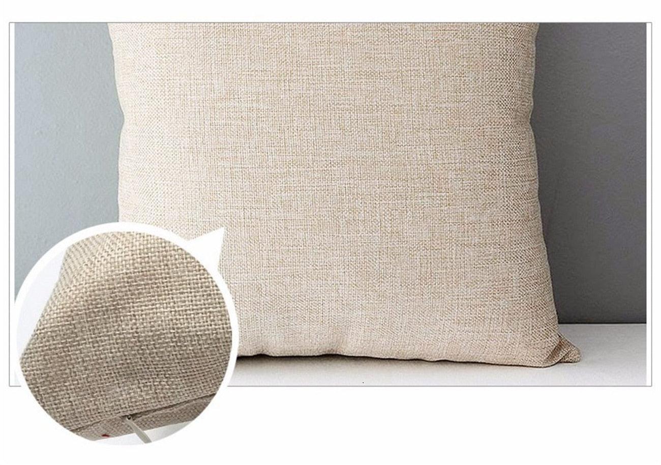 Modern Floral Pillow Cover Linen Cotton Pillowcase Decorative Cushion Cover For Home Chair Garden Sofa Decor Throw Pillow Cover Flower Floral Pillow Case Square Decorative Cushion Cover for Sofa Couch Home Bedroom Indoor Outdoor Pillowcase