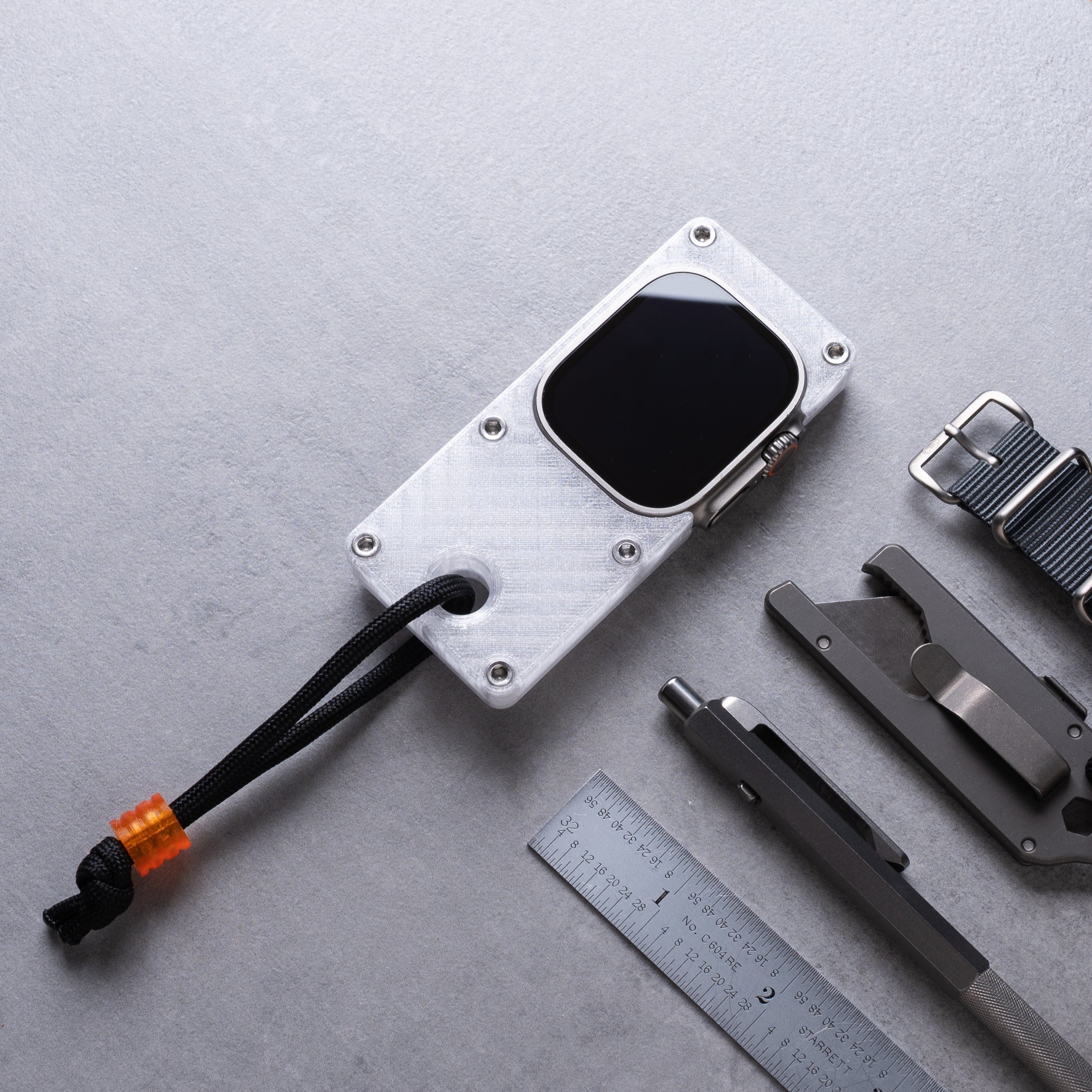 miniphone ultra (mpu) case for Apple Watch Ultra 1/2/3 - ghost white