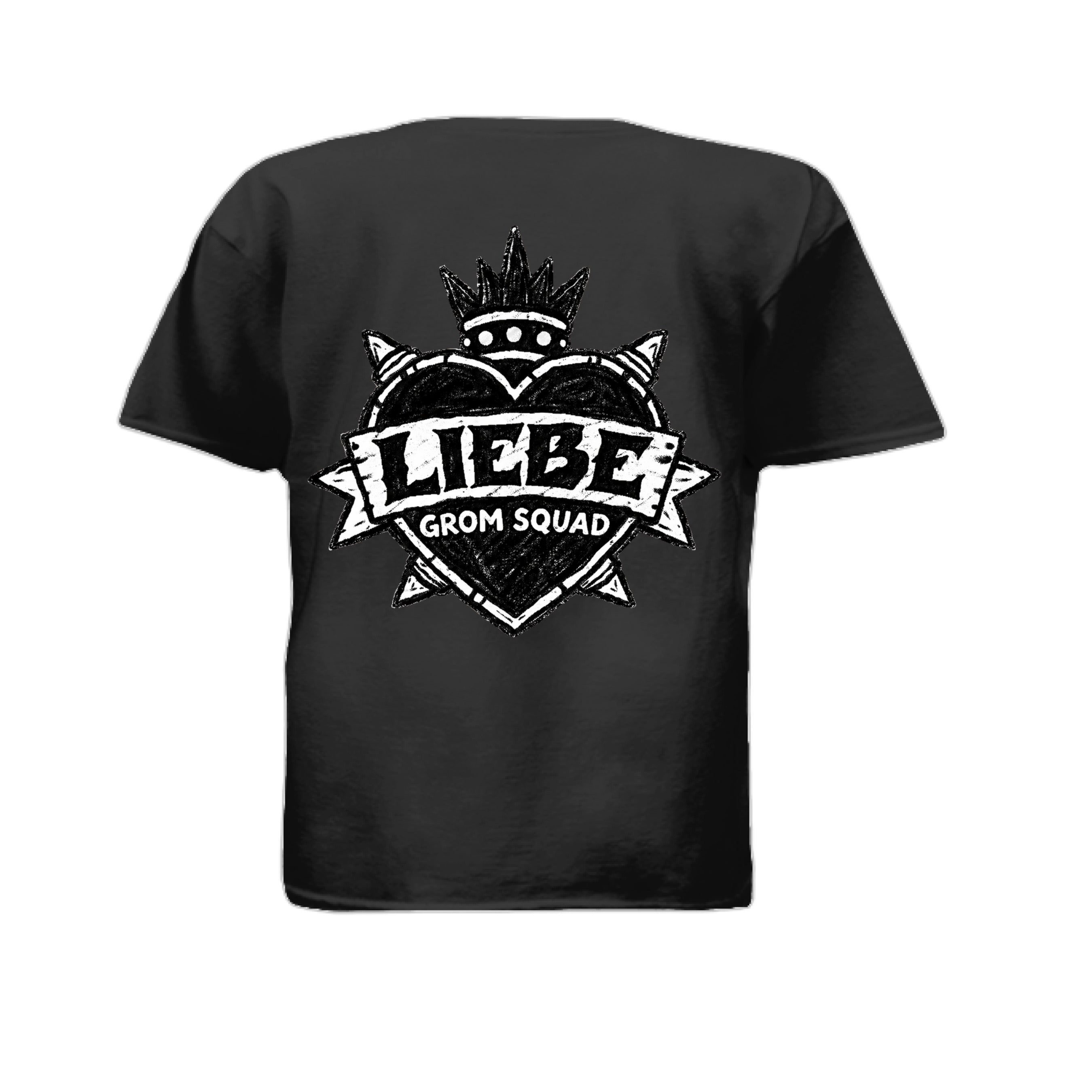 Liebe Grom Squad Black & White Punk Heart