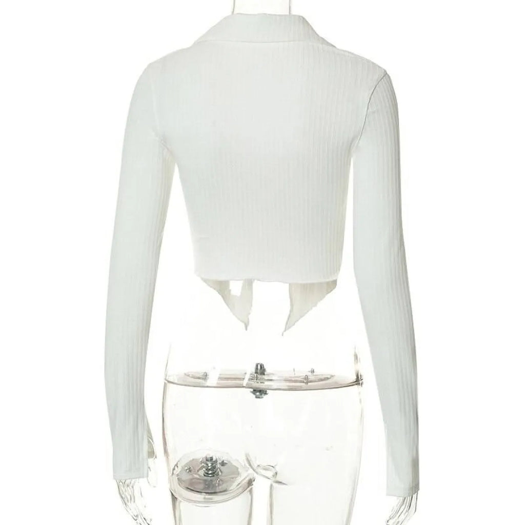 Open Shoulder Chinese Style Blouses