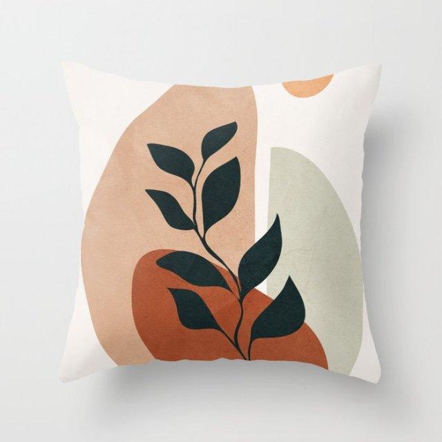 Modern Abstract Painting Throw Pillow Case Beautiful Cushion Covers Elegant Colorful Abstract Throw Pillow Cases For Bedroom Sofa Living Decorative Pillowcases 45x45CM