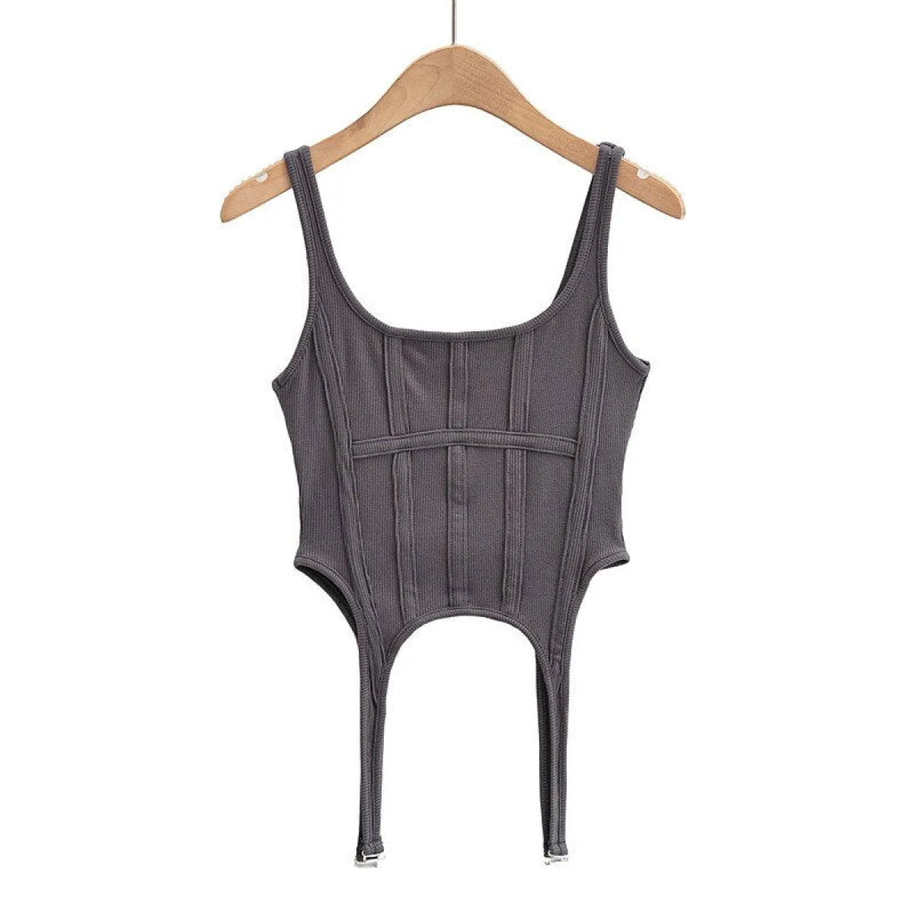Punk Style Crop Top