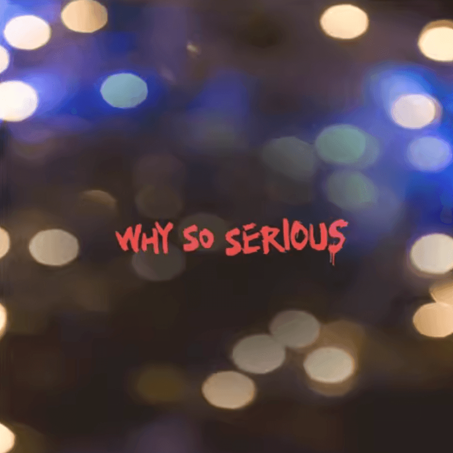 The Joker "Why so Serious" sticker for Helmet/Bike