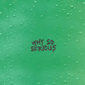 The Joker "Why so Serious" sticker for Helmet/Bike