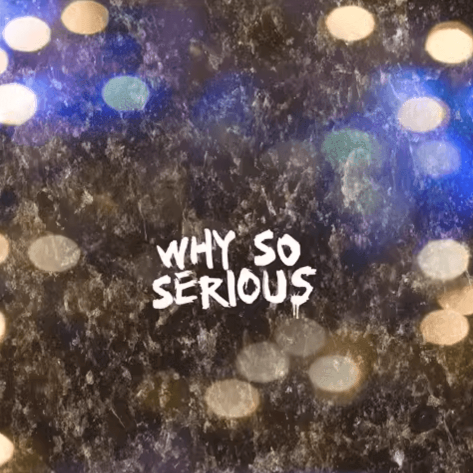 The Joker "Why so Serious" sticker for Helmet/Bike