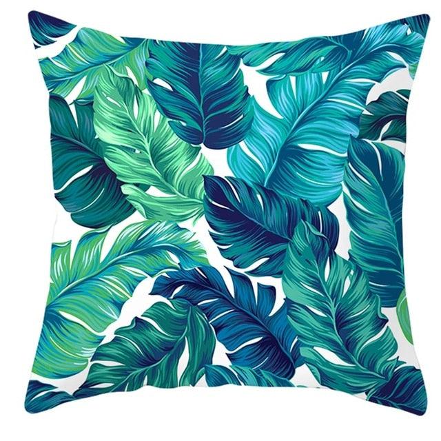 Trend Color Teal Blue Cushion Cover Polyester Geometric Teal Decorative Throw Pillows Covers For Couch Living Room Bedroom Pillow Cover Decorative Pillows Home Decoration Throw Pillowcase 45x45CM