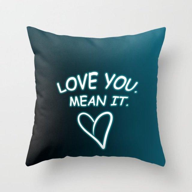 Trend Color Teal Blue Cushion Cover Polyester Geometric Teal Decorative Throw Pillows Covers For Couch Living Room Bedroom Pillow Cover Decorative Pillows Home Decoration Throw Pillowcase 45x45CM