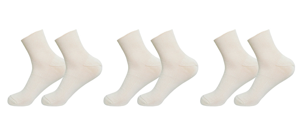 tittimitti® 100% Organic Combed Cotton Luxury Men's Socks. 3 Pairs. Made in Italy.