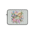 Whimsigoth Laptop Sleeve with Floral Art History Aesthetic