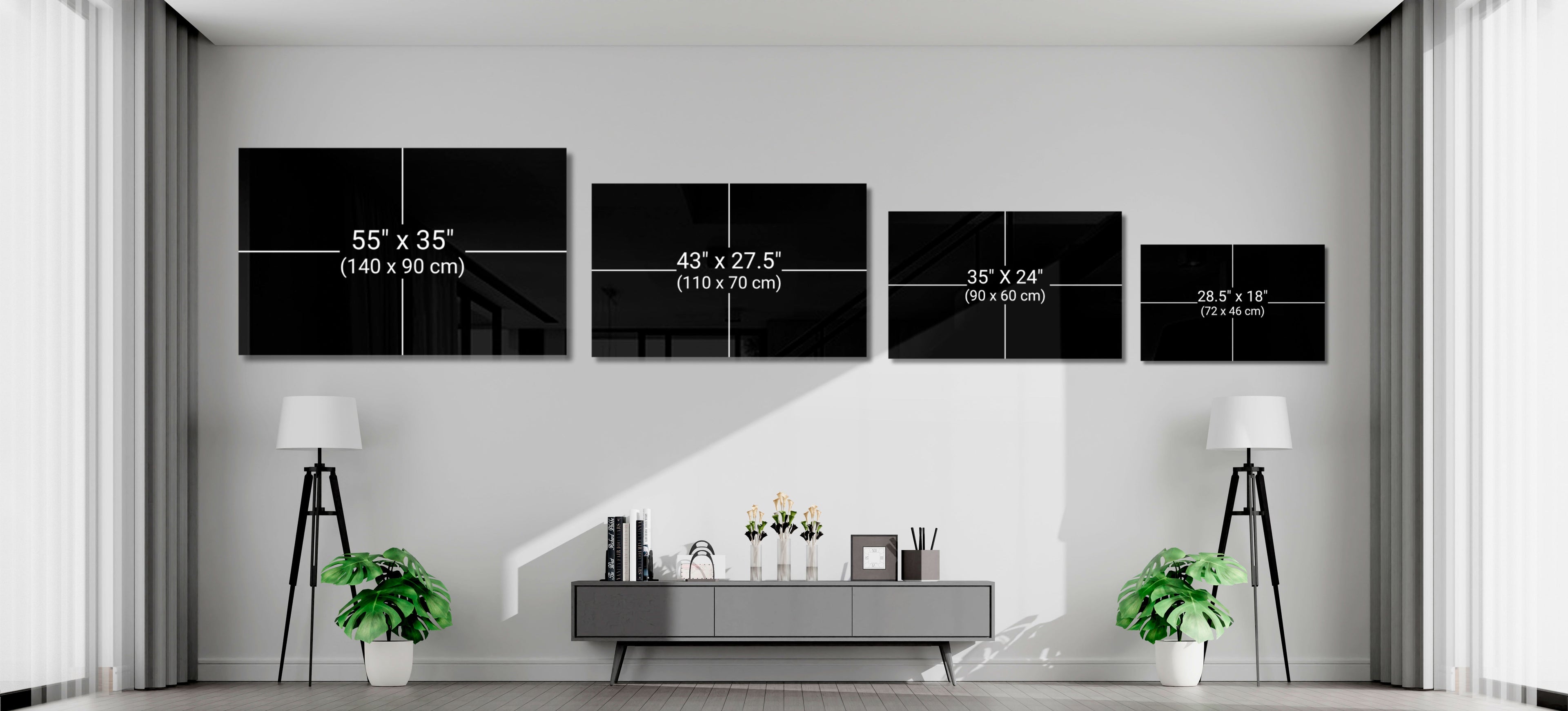 Cool Monkey Glass Wall Art || Designer Collection